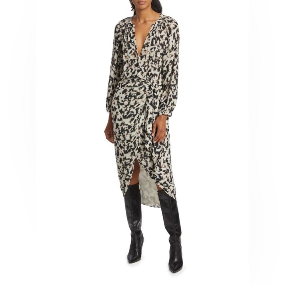 NWT | Rails | Tyra Dress Blurred Cheetah | Size M